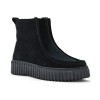 Clarks - Torhill Cozy Black WLined Suede