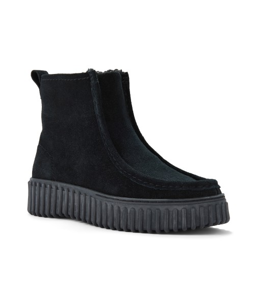 Clarks - Torhill Cozy Black WLined Suede Clarks - Torhill Cozy Black WLined Suede