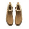 Clarks - Torhill Cozy Light Tan WLined Suede Clarks - Torhill Cozy Light Tan WLined Suede