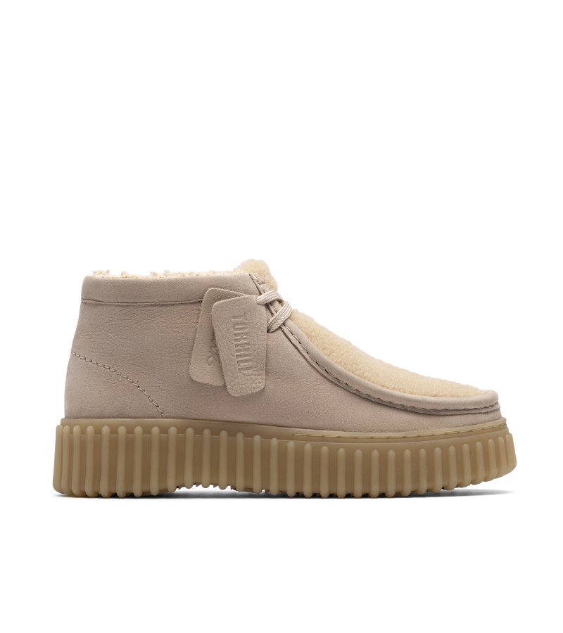 Clarks - Torhill Moss Sand Wlined