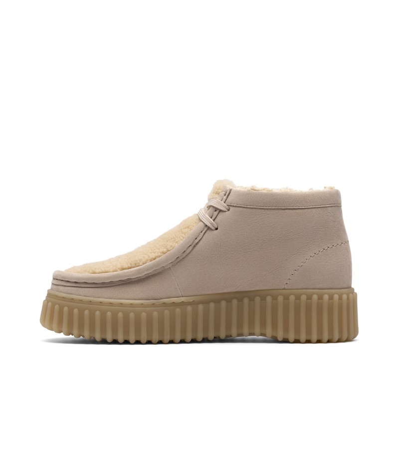 Clarks - Torhill Moss Sand Wlined