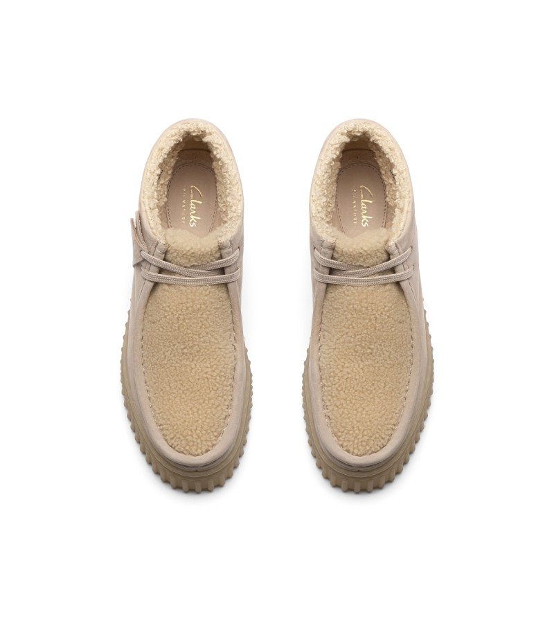 Clarks - Torhill Moss Sand Wlined