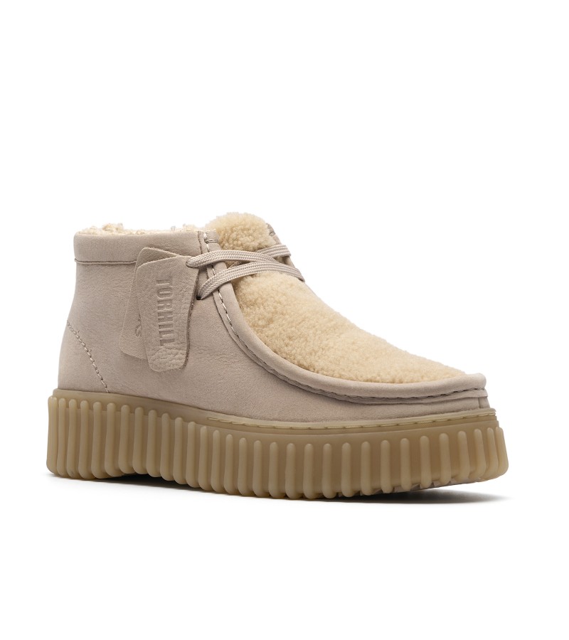 Clarks - Torhill Moss Sand Wlined