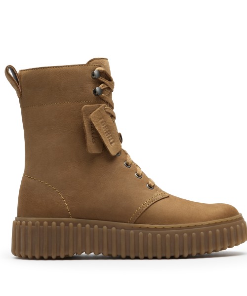 Clarks - Torhill Style Light Tan Nubuck