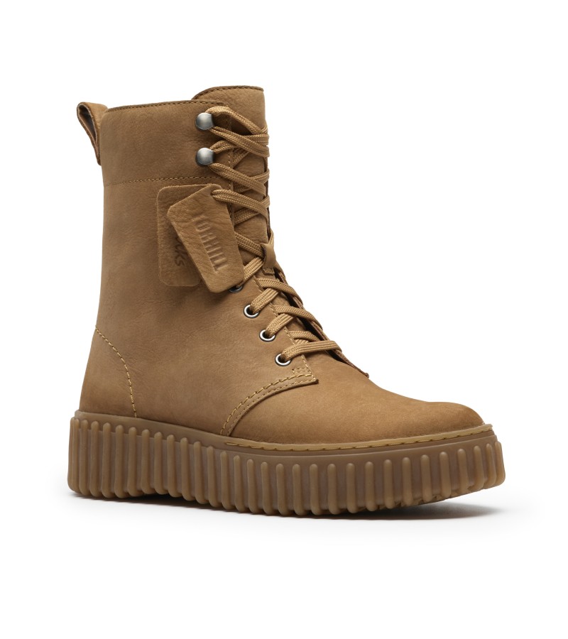 Clarks - Torhill Style Light Tan Nubuck