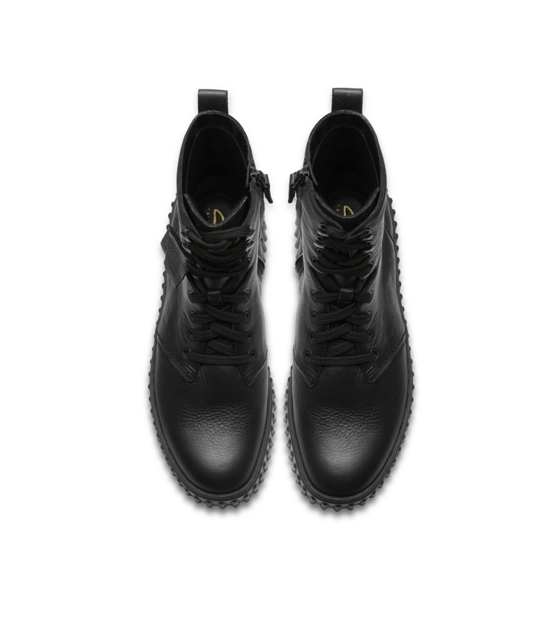 Clarks - Torhill Style Black Leather