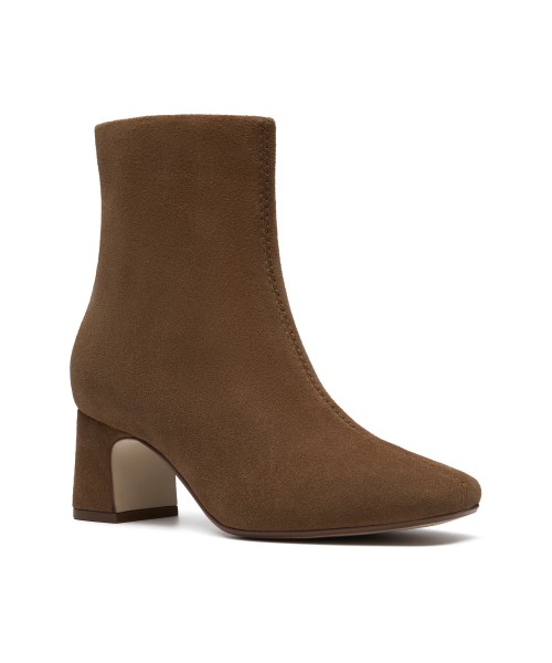 Clarks - Fernie Zip Walnut Suede Clarks - Fernie Zip Walnut Suede