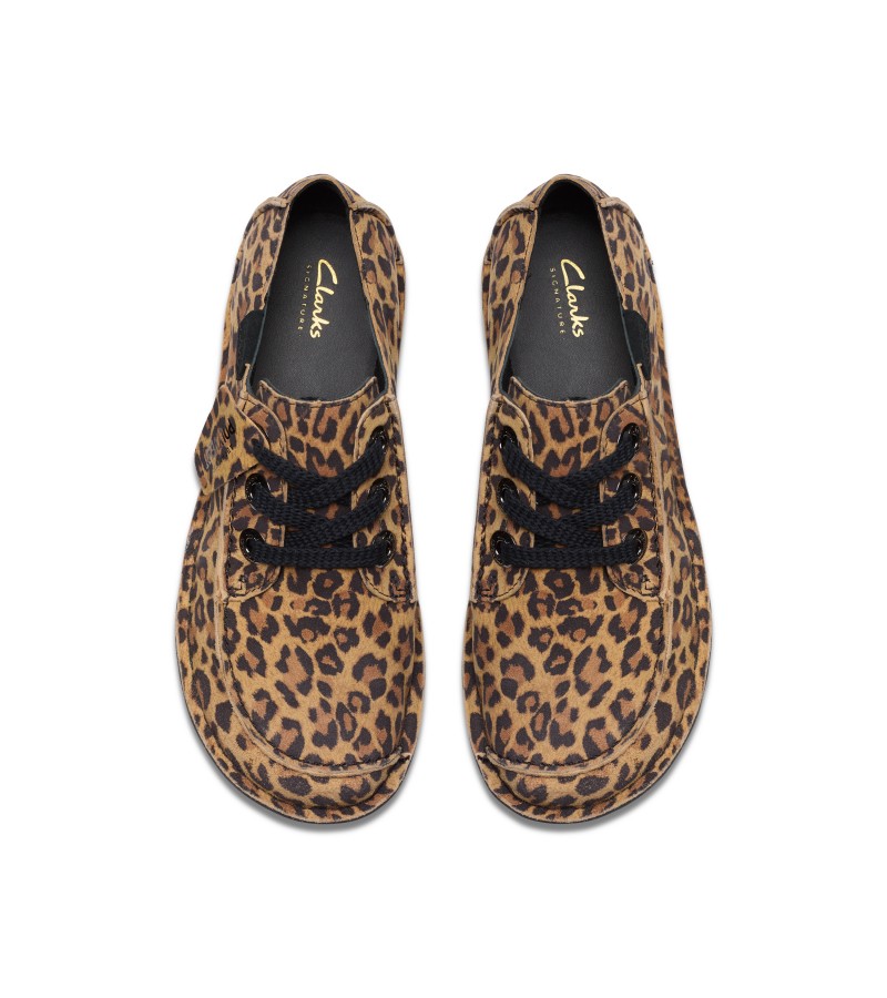 Clarks - Funny Dream Leopard Suede