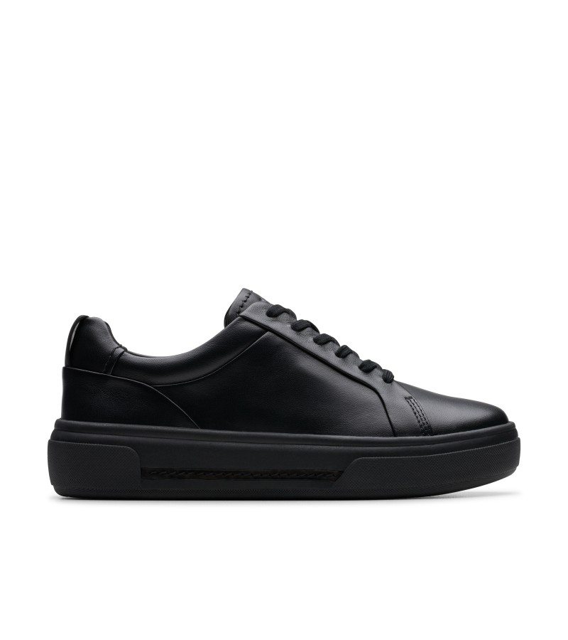 Clarks - Hollyhock Walk Black/Black Leather