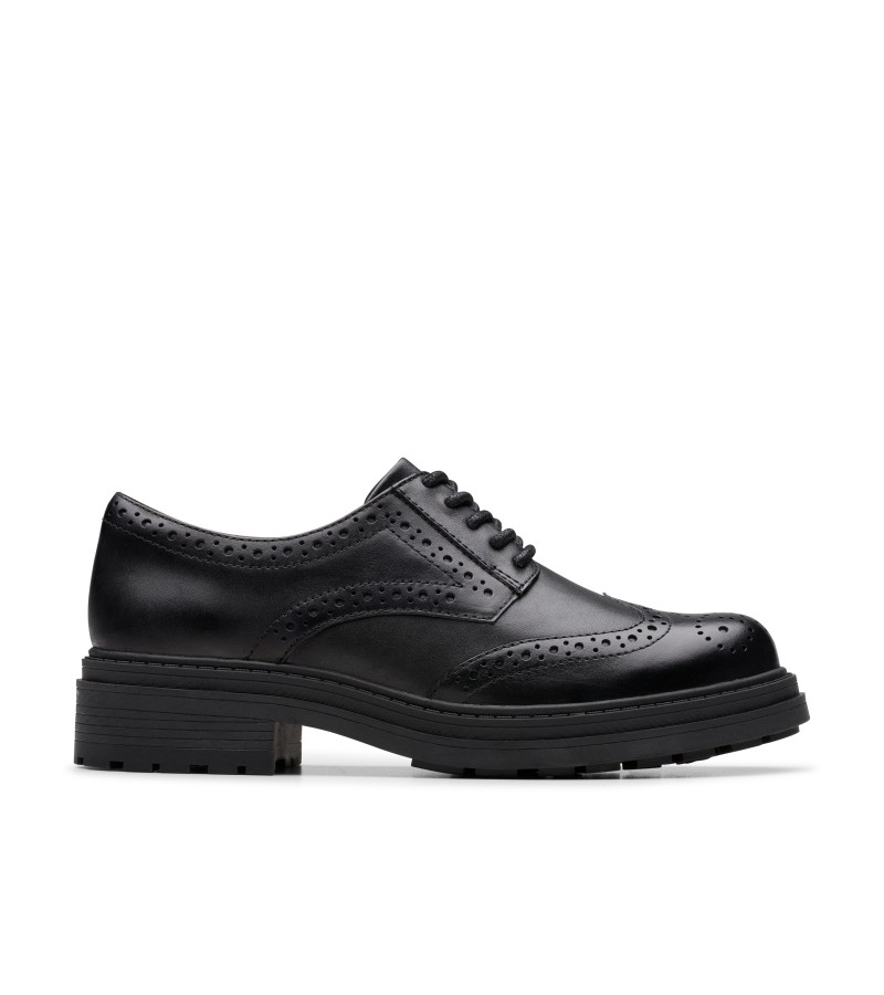Clarks - Orinoco3 Derby Black Leather