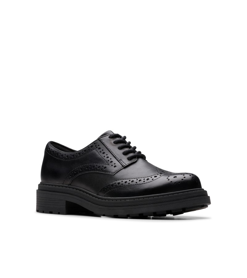 Clarks - Orinoco3 Derby Black Leather
