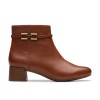 Clarks - Iridessa Air Dark Tan Leather Clarks - Iridessa Air Dark Tan Leather