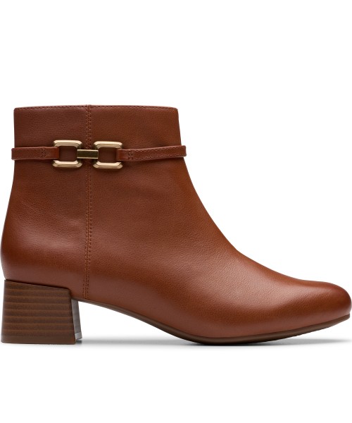 Clarks - Iridessa Air Dark Tan Leather