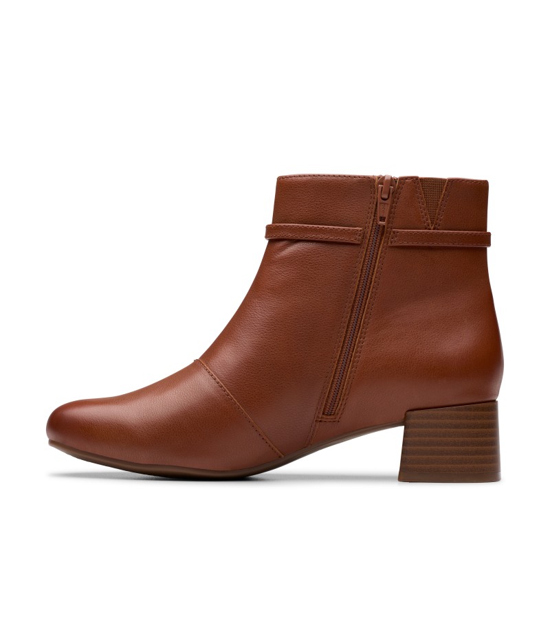 Clarks - Iridessa Air Dark Tan Leather Clarks - Iridessa Air Dark Tan Leather