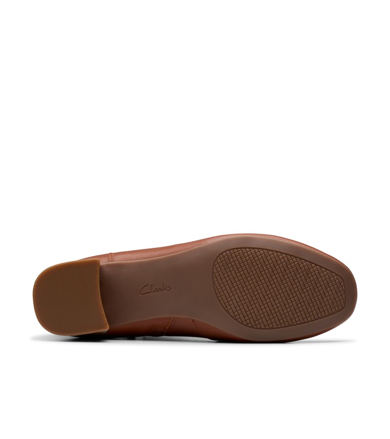 Clarks - Iridessa Air Dark Tan Leather Clarks - Iridessa Air Dark Tan Leather