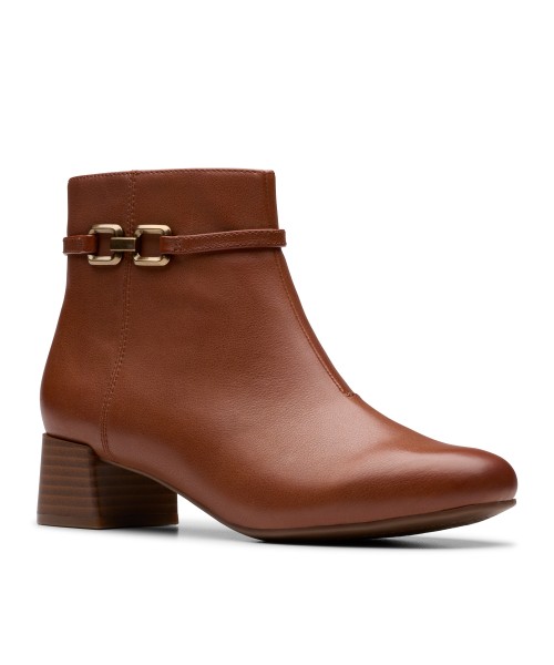 Clarks - Iridessa Air Dark Tan Leather
