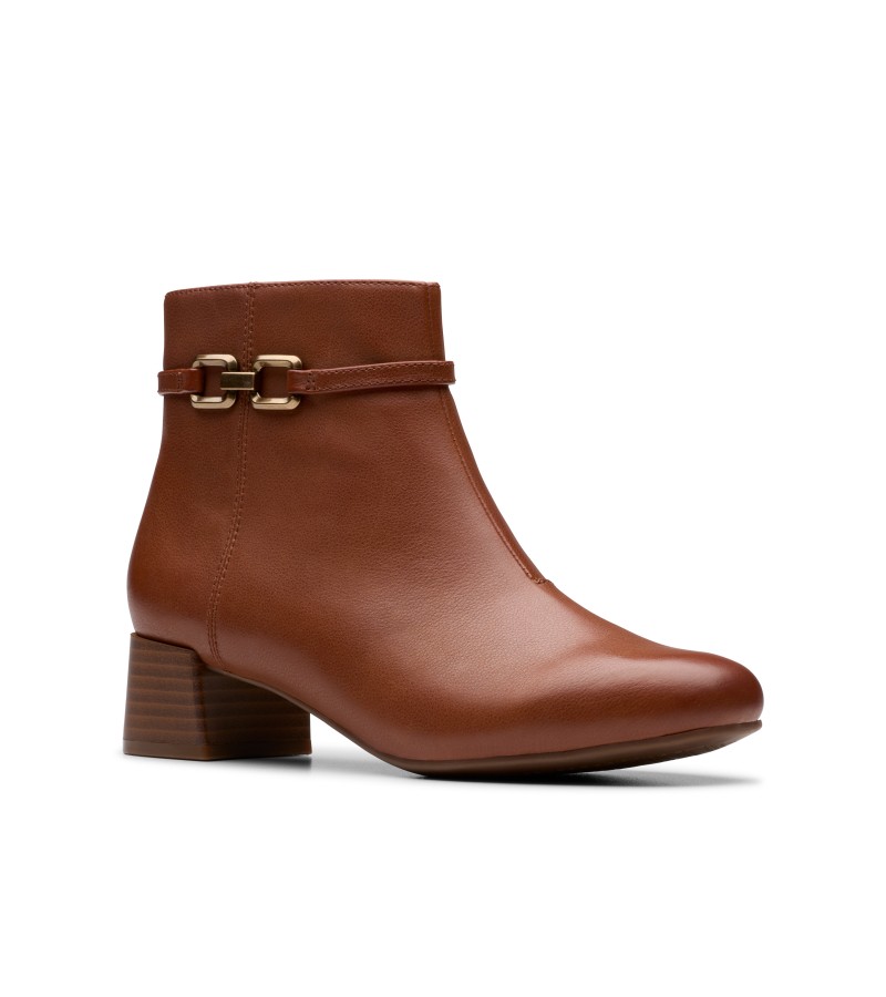 Clarks - Iridessa Air Dark Tan Leather Clarks - Iridessa Air Dark Tan Leather