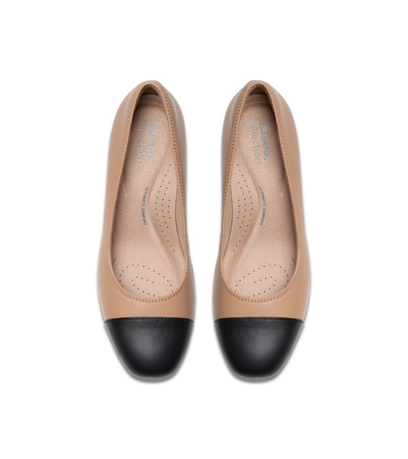 Clarks - Iridessa May Beige Leather
