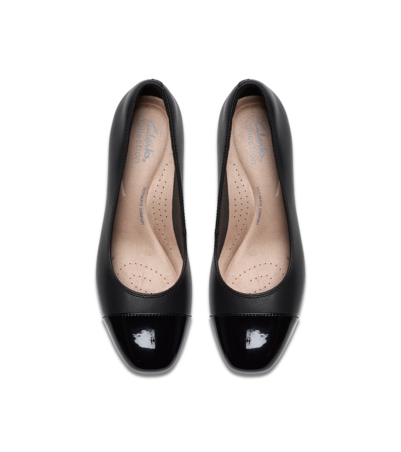 Clarks - Iridessa May Black Leather