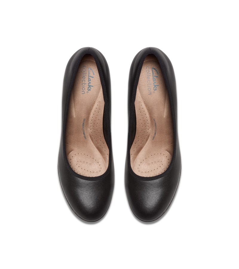 Clarks - Bayla Carly Black Leather