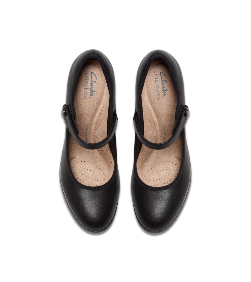 Clarks - Bayla Lily Black Leather