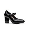 Clarks - Bayla Lily Black Patent
