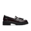 Clarks - Lauryl Tassel Wine Patent