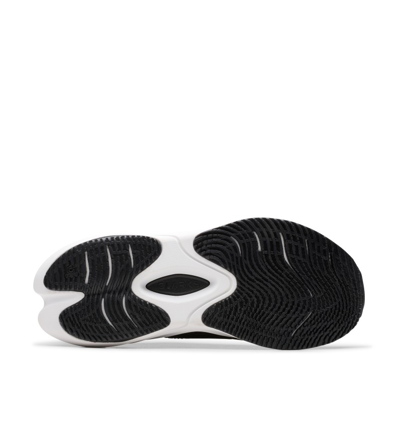 Clarks - Clarks Pace. Black/White