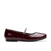 Clarks - Livia Sky Burgundy Patent