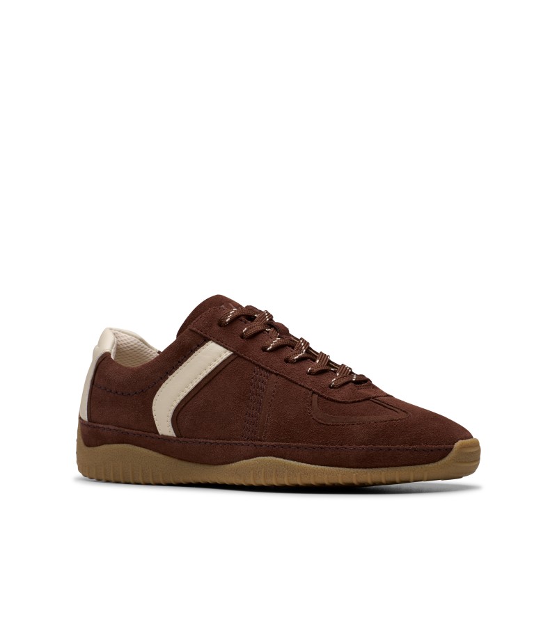 Clarks - Meridor Lo Brown Suede