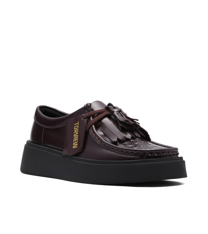 Clarks - Torview W Purple Grape Leather
