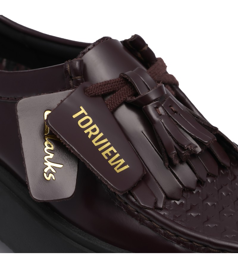 Clarks - Torview W Purple Grape Leather