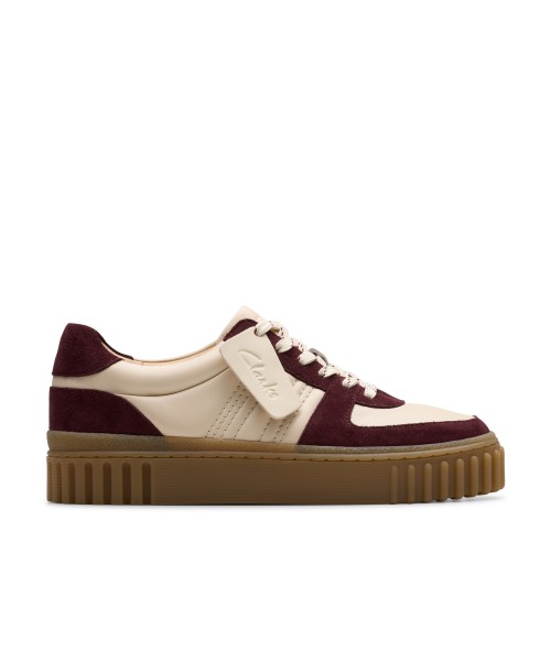 Clarks - Mayhill Lace Burgundy Combi Leather Clarks - Mayhill Lace Burgundy Combi Leather