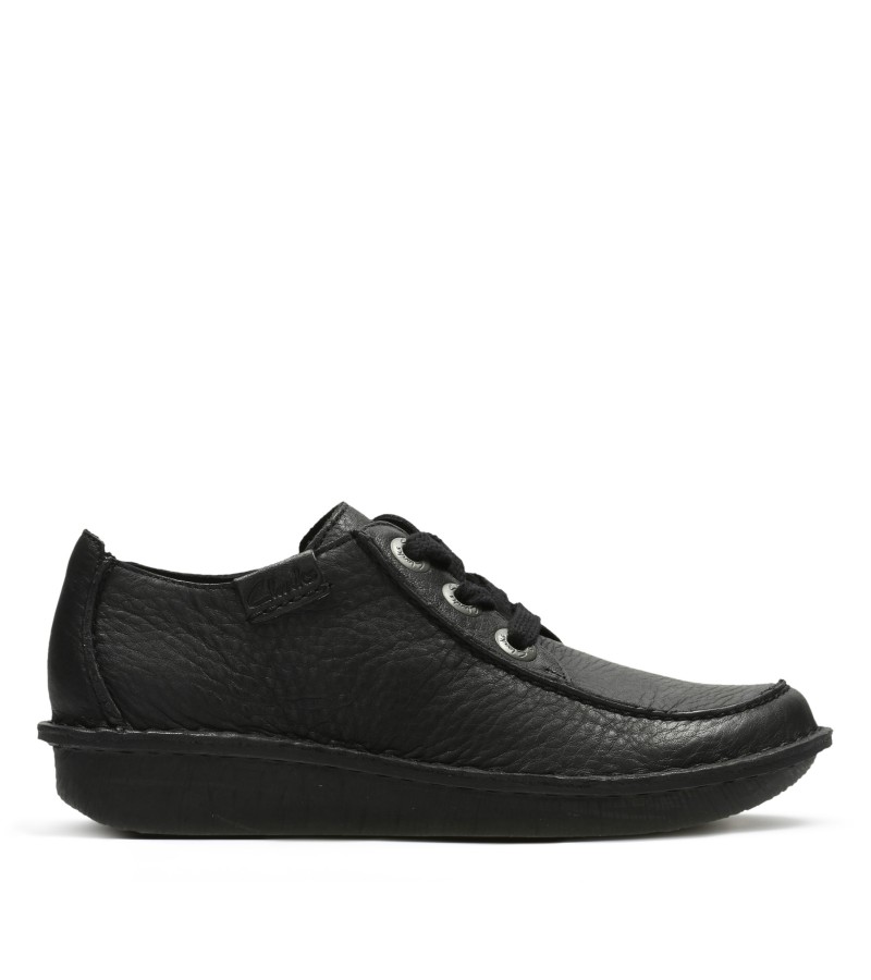 Clarks - Funny Dream Black Leather Clarks - Funny Dream Black Leather