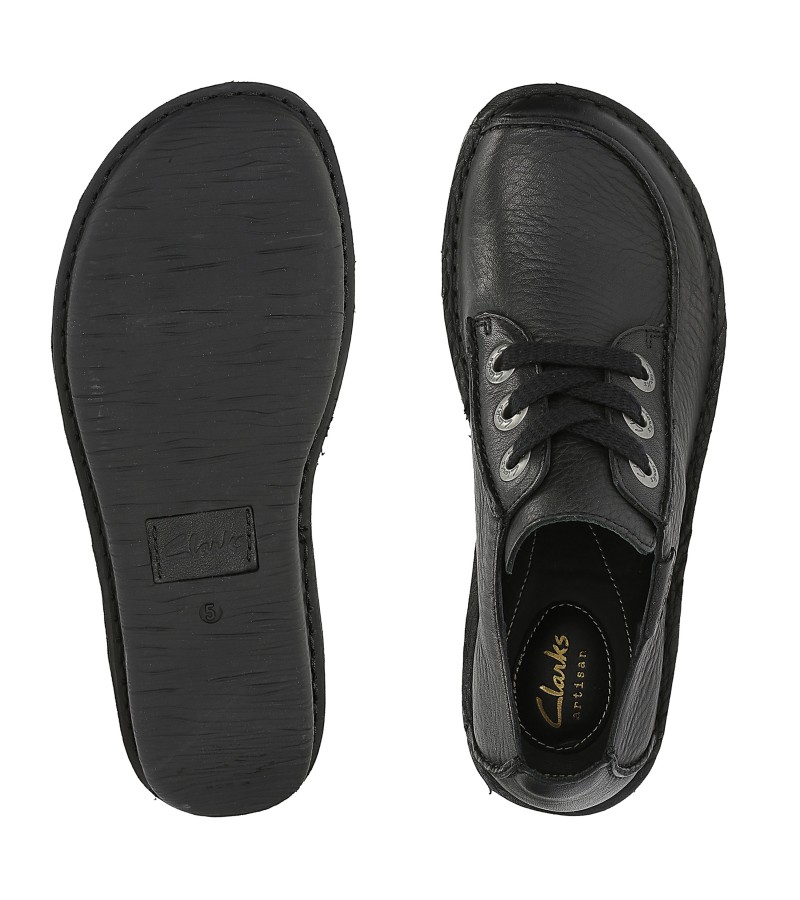 Clarks - Funny Dream Black Leather Clarks - Funny Dream Black Leather