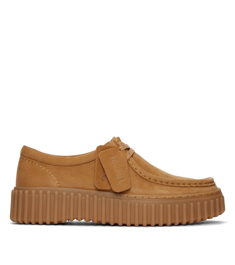 Clarks - Torhill Bee Light Tan Nubuck Clarks - Torhill Bee Light Tan Nubuck