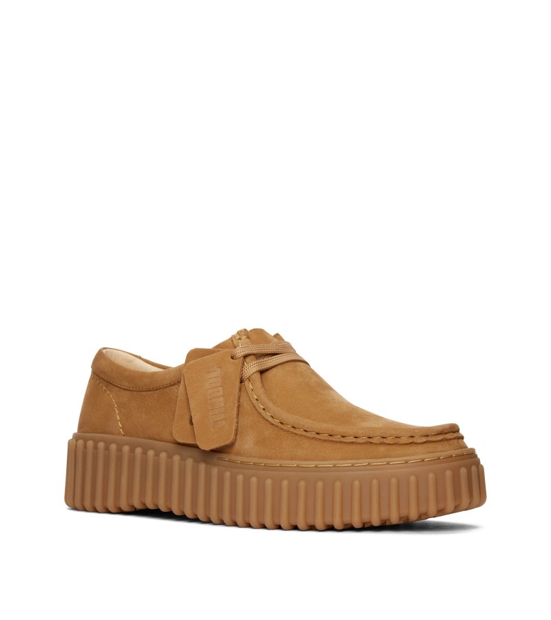 Clarks - Torhill Bee Light Tan Nubuck Clarks - Torhill Bee Light Tan Nubuck