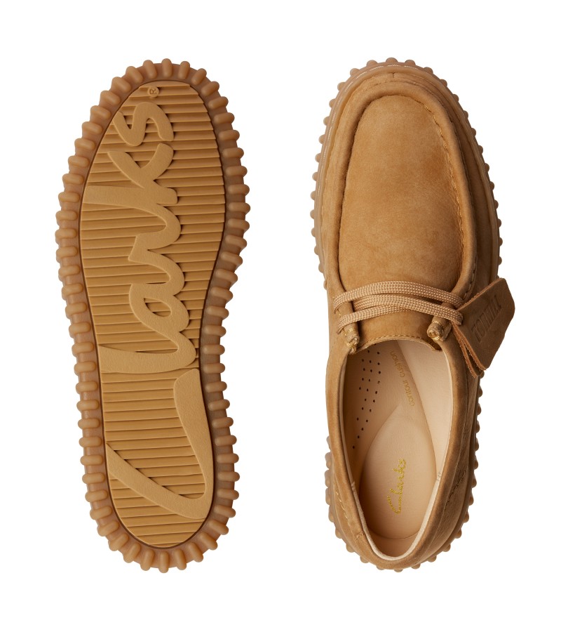 Clarks - Torhill Bee Light Tan Nubuck Clarks - Torhill Bee Light Tan Nubuck