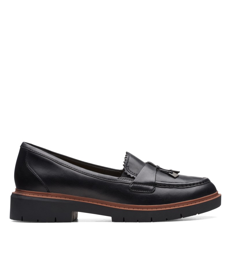 Clarks - Westlynn Bella Black Leather Clarks - Westlynn Bella Black Leather