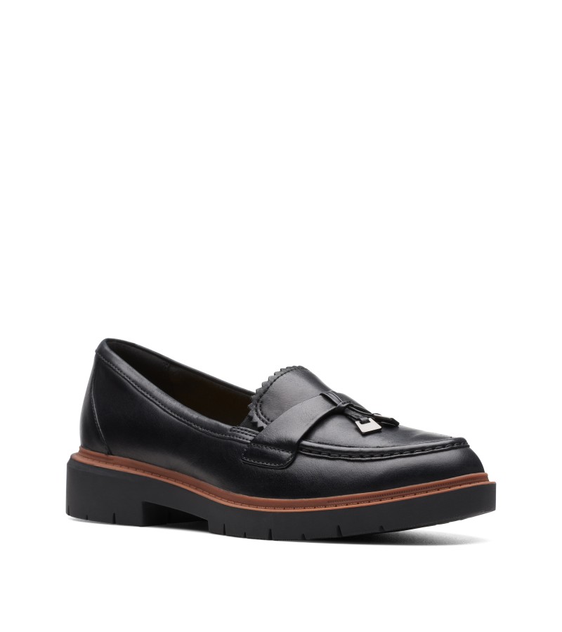 Clarks - Westlynn Bella Black Leather Clarks - Westlynn Bella Black Leather