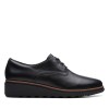 Clarks - Sharon Rae Black Leather Clarks - Sharon Rae Black Leather