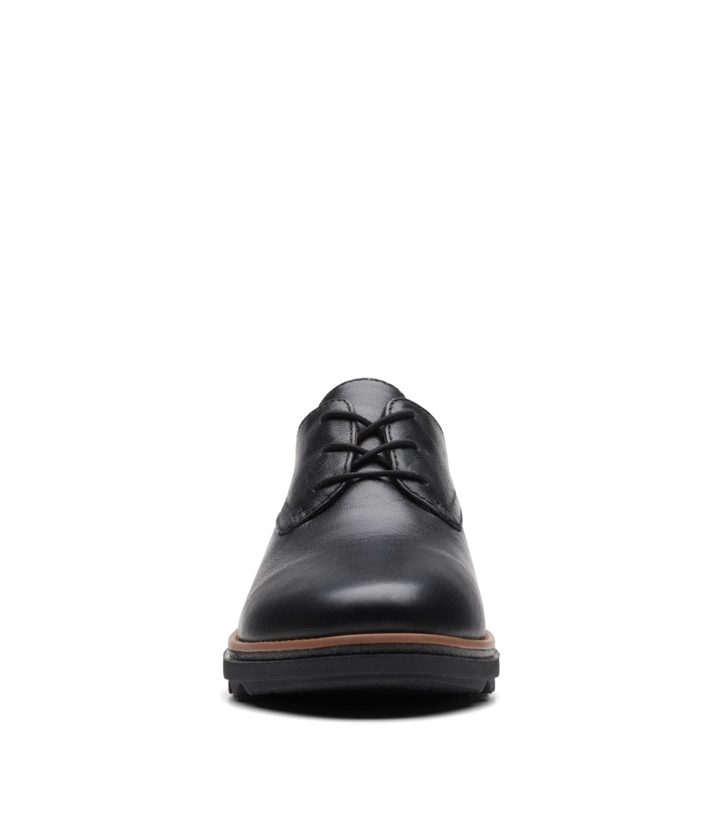 Clarks - Sharon Rae Black Leather Clarks - Sharon Rae Black Leather