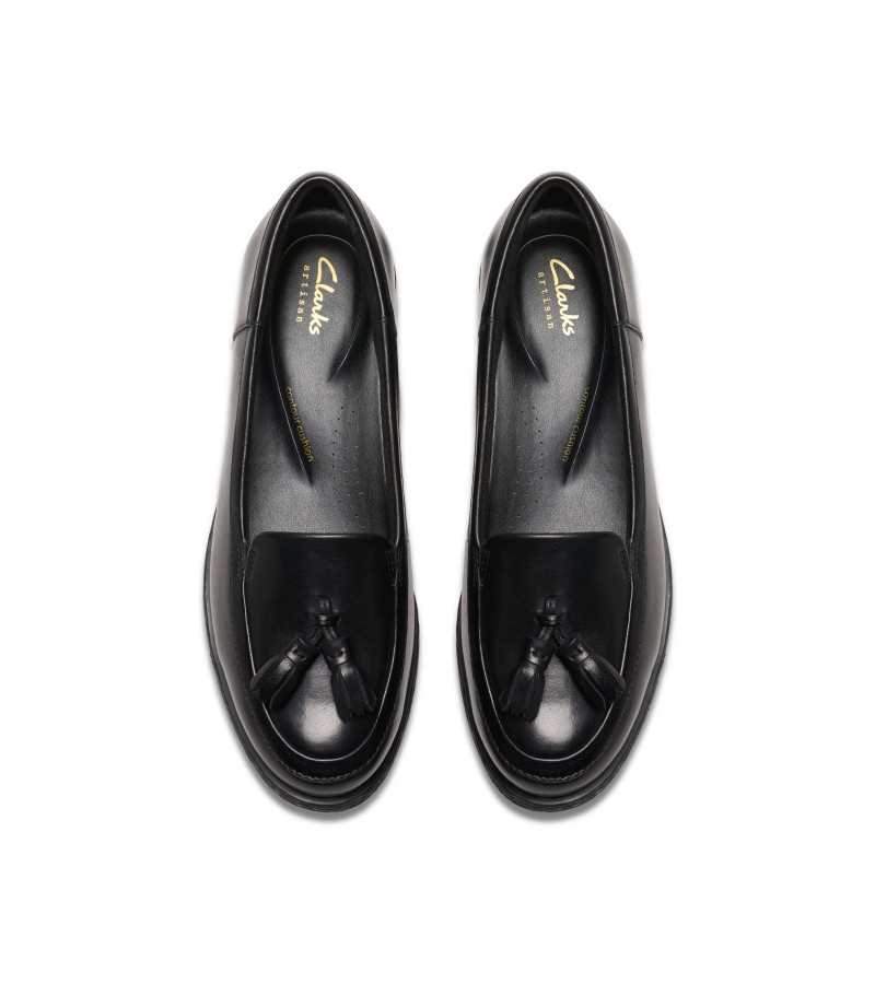 Clarks - Havisham Edge Black Leather Clarks - Havisham Edge Black Leather