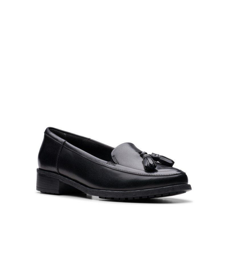 Clarks - Havisham Edge Black Leather Clarks - Havisham Edge Black Leather