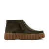 Clarks - Torhill Moss Dark Green Nubuck