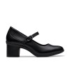 Clarks - Shaya Jane Black Leather Clarks - Shaya Jane Black Leather