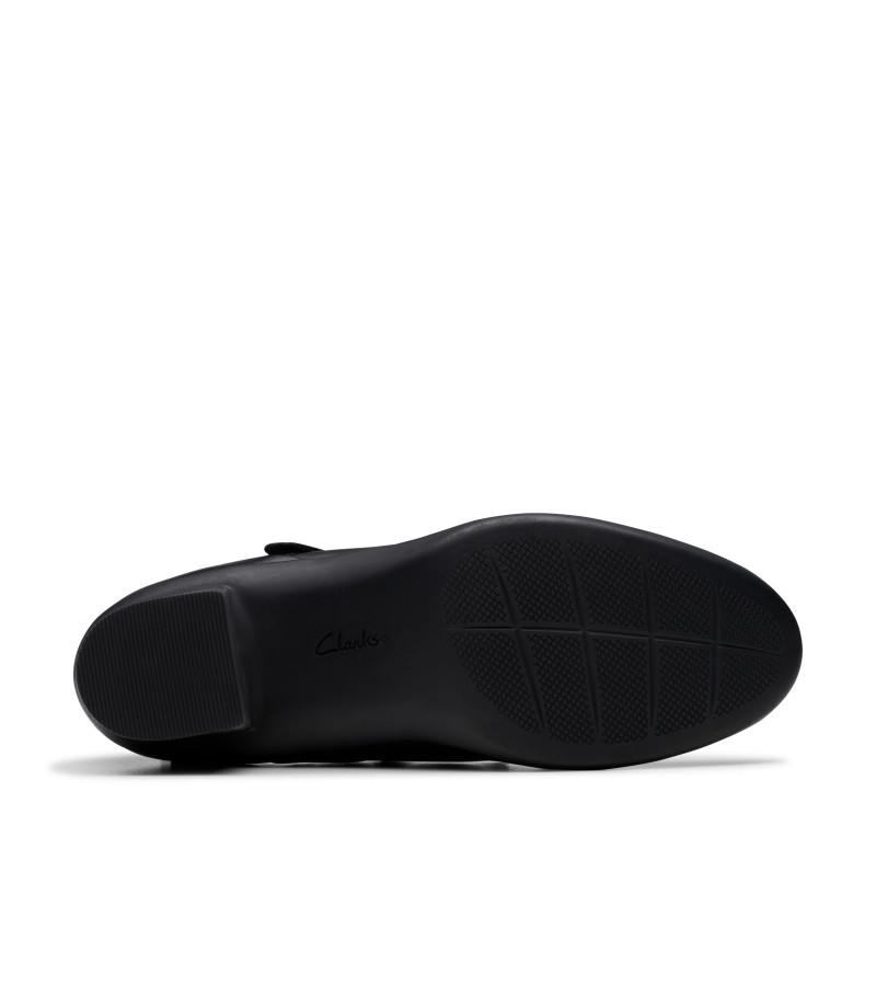 Clarks - Shaya Jane Black Leather Clarks - Shaya Jane Black Leather