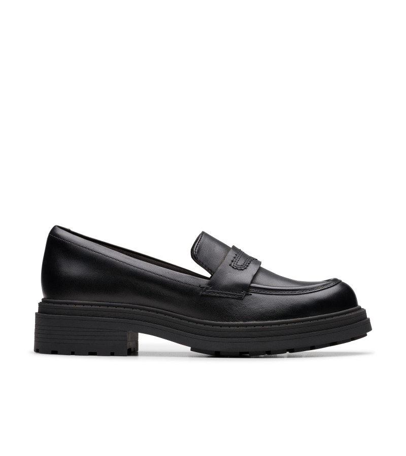 Clarks - Orinoco3 Edge Black Leather Clarks - Orinoco3 Edge Black Leather