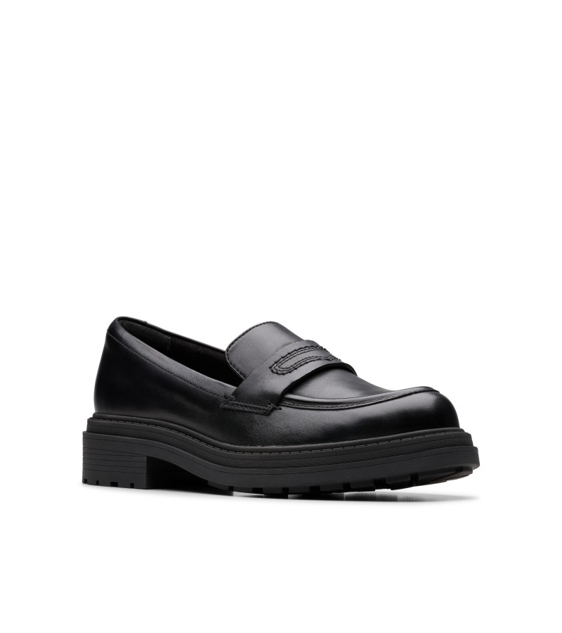 Clarks - Orinoco3 Edge Black Leather Clarks - Orinoco3 Edge Black Leather