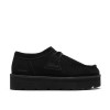 Clarks - Meare Walla. Black Suede